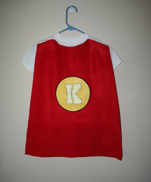 No Sew Superhero Cape