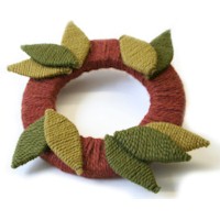 Fall Yarn Wreath