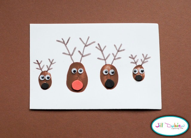 Thumbprint Reindeer