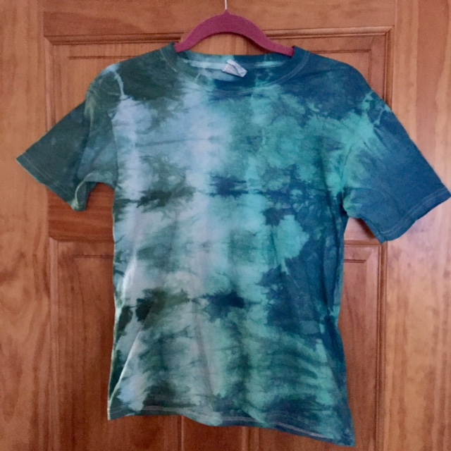 Two Color Tie Dye Tee Shirts