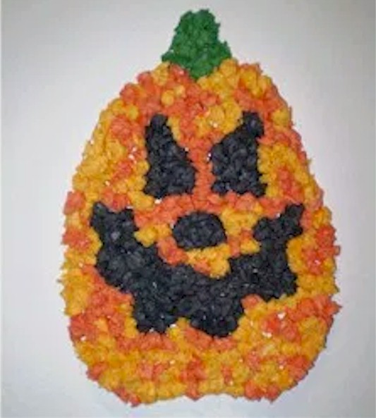 Tissue Paper Jack-O-Lantern Craft