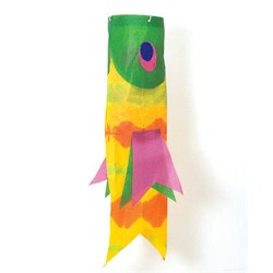 Tissue Paper Fish Kite