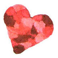 Tissue Paper Valentine Pin