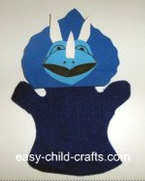 Triceratops Hand Puppet