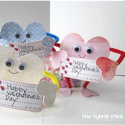 valentine people cards