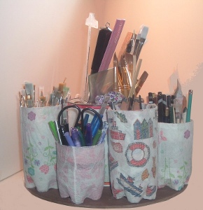 Recycled Bottle Organizer