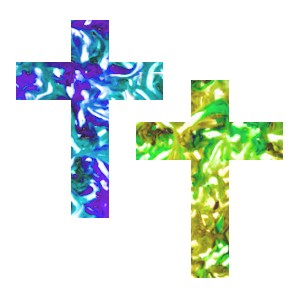 Make A Window Cling Cross