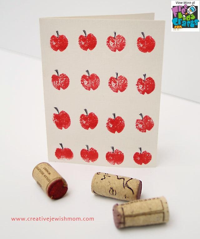 Wine Cork Apple Print