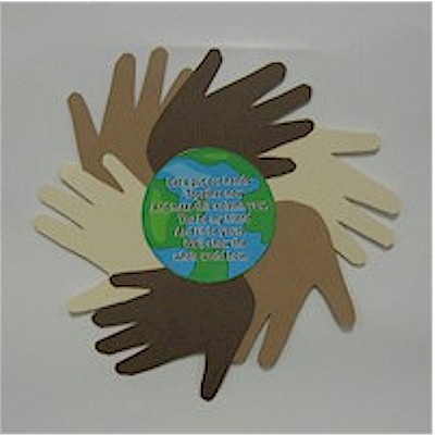 World Neighbors Handprint Poem