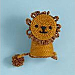 Yarn Wrapped Lion