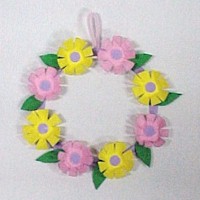 Egg Carton Wreath